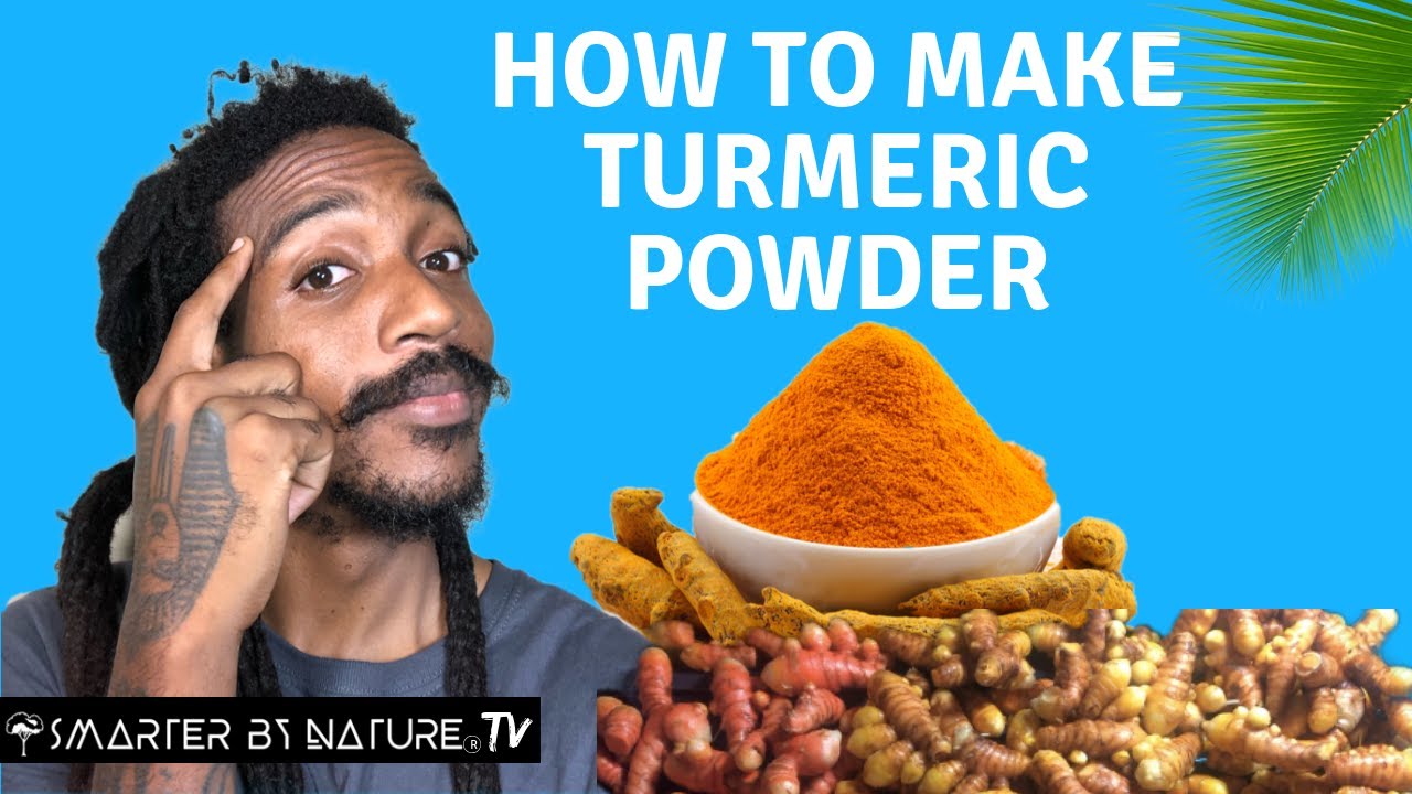 How I Make Turmeric Powder Tutorial