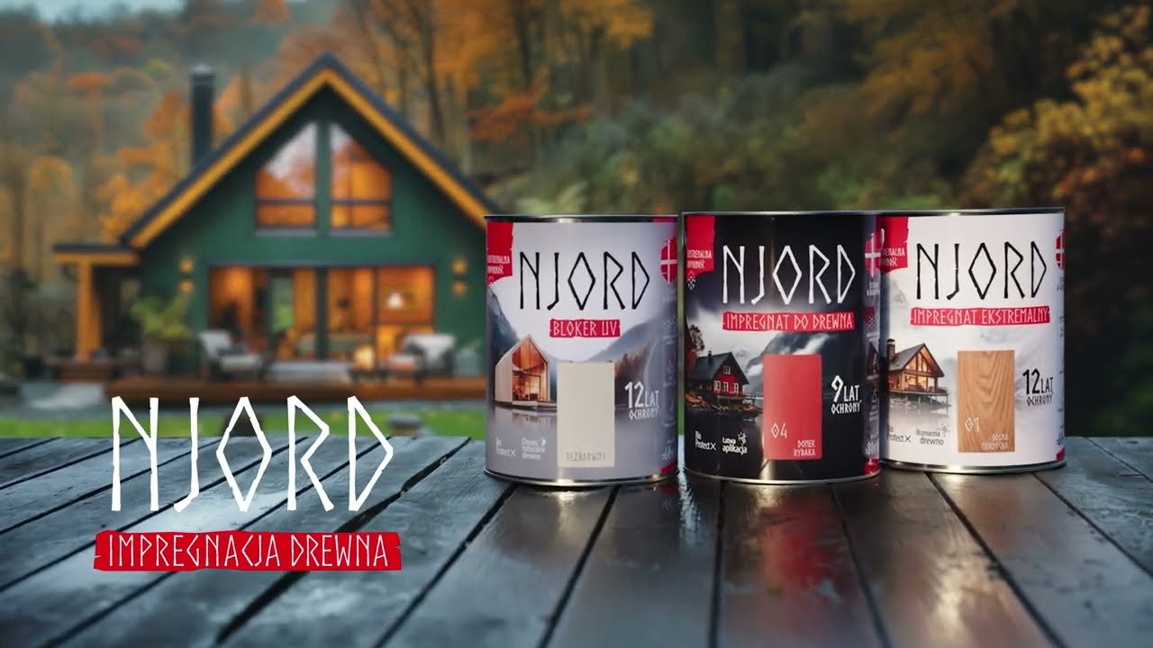 Impregnaty Njord - Zadbaj o skuteczną ochronę drewna w najbardziej ekstremalnych warunkach!