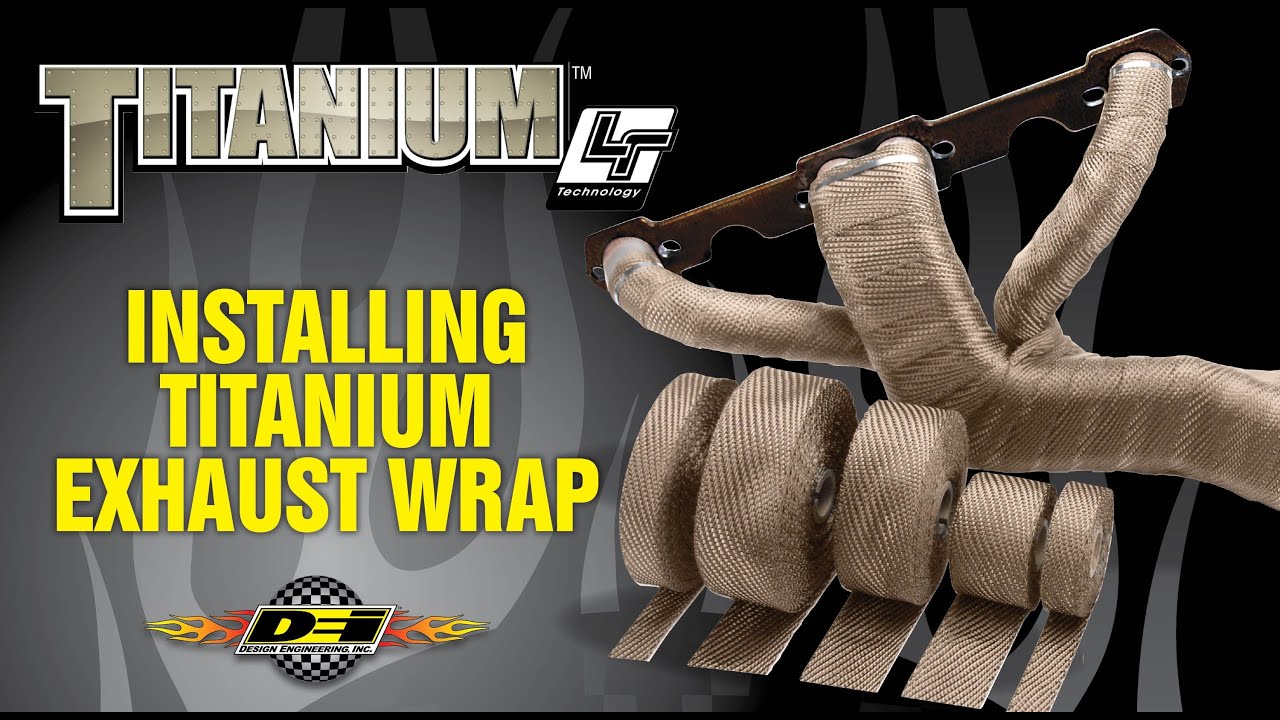 GENUINE DEI TITANIUM Exhaust Wrap Installation
