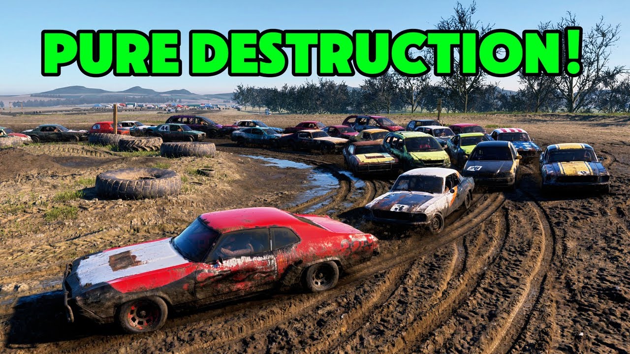 Абсолютный хаос в Wreckfest 2!