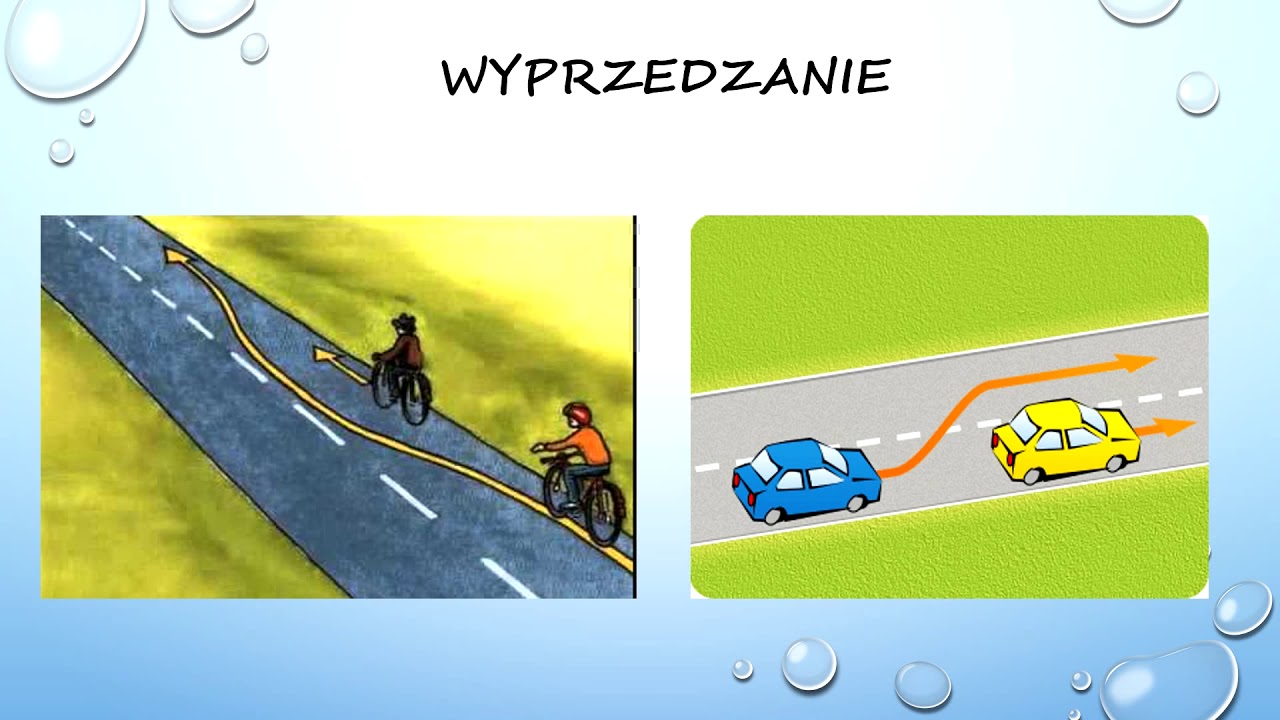 Manewry na drodze