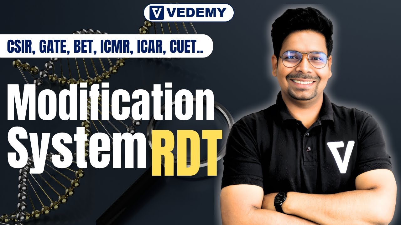 Restriction Modification System | RDT | By Virendra Singh | CSIR | GATE | DBT | ICMR | CUET