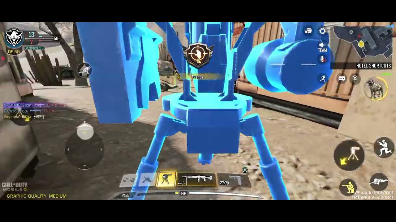 Like a snake - Diesel- Frontline - Call of duty mobile 