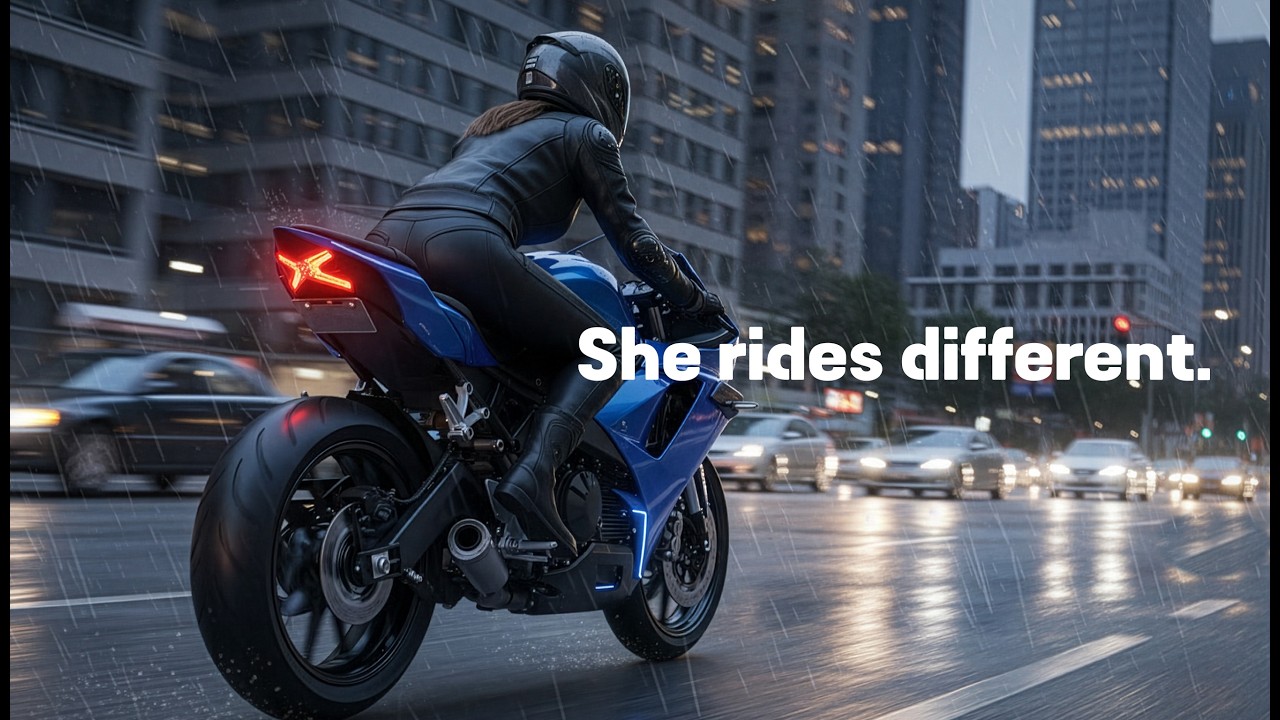 She rides different.