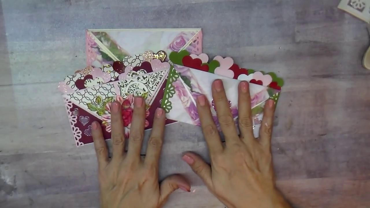 Hearts Envelope | Its a card...It's an envelope | Easy