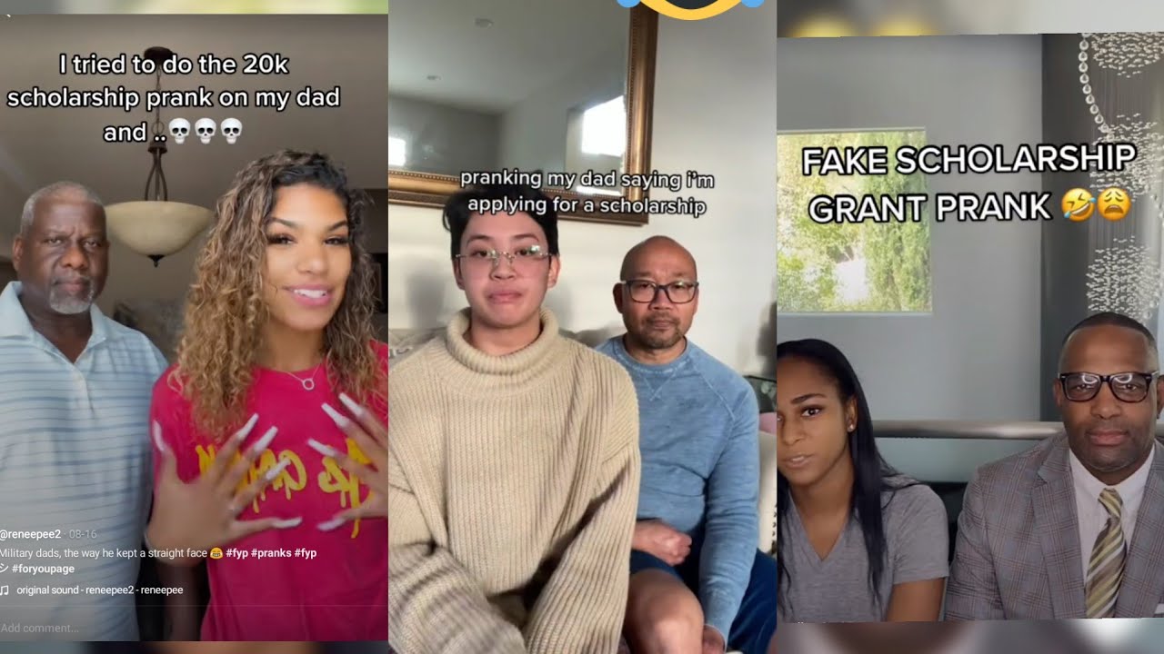 SCHOLARSHIP PRANK 😂 🔥 /TikTok 🔥🔥