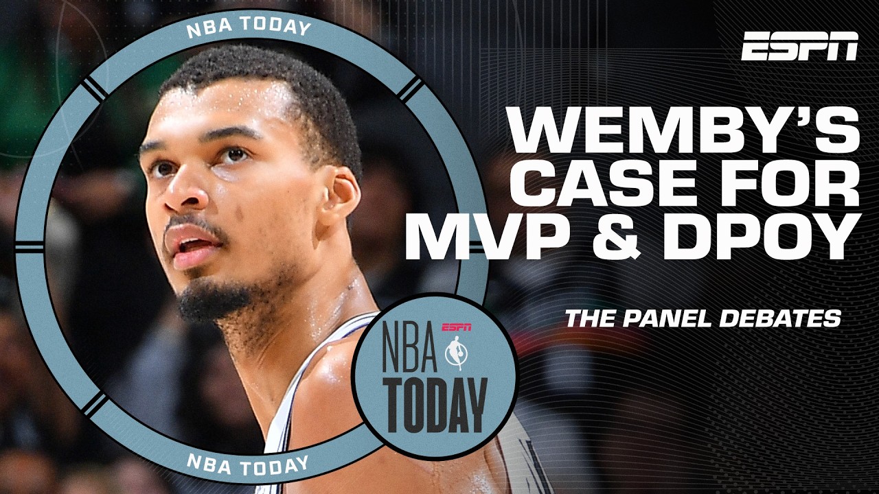 Victor Wembanyama wants MVP & DPOY 🏆 Could it happen this season? | NBA Today