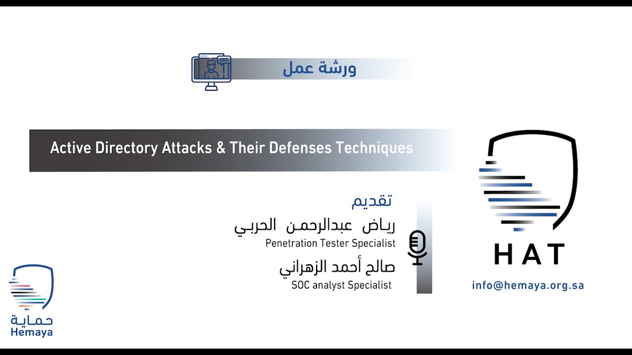 Active Directory Attacks & Their Defenses Techniques