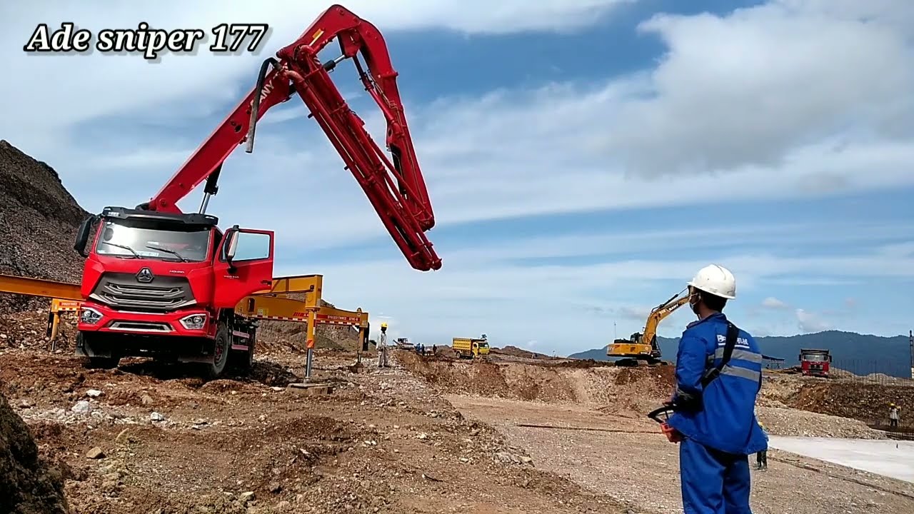Cp sangar | Cobain Sany Concrete Pump 37 meter cor LC
