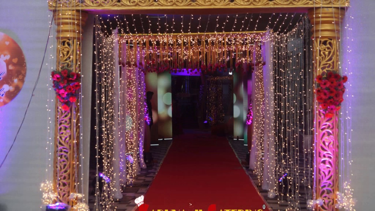 RECEPTION WORK AT JAGEE CONVENTION CENTER,KALLAMBALAM...
