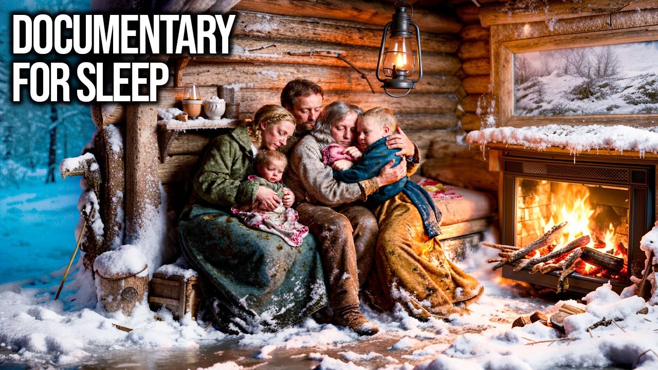 How Americans Slept In 1800s Log Cabins During Brutal Winters | Documentary For Sleep