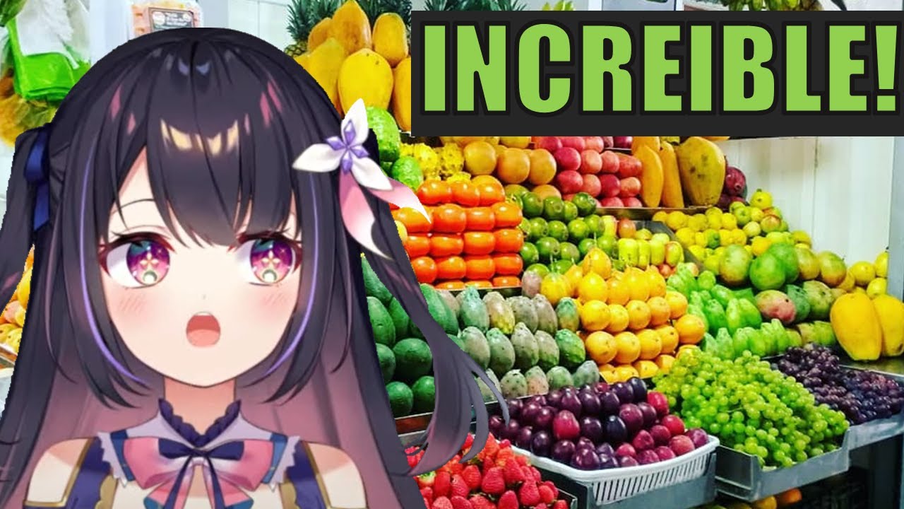 JAPONESA descubre Fruterias en LATAM | Hina Misora Clip