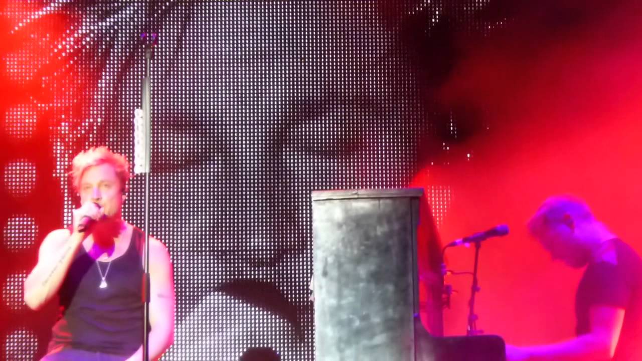 Sunrise Avenue - Girl like you Papenburg live 06.09.2014