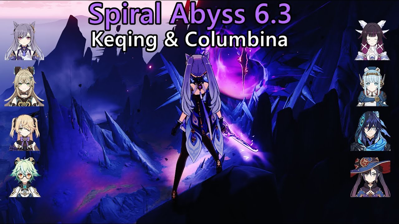 Spiral Abyss 6.3 Keqing & Columbina | Floor 12 | Genshin Impact