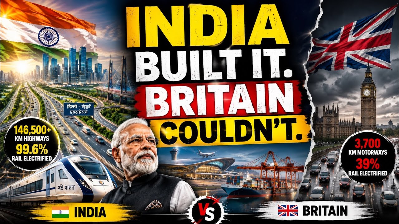 Индия построила то, что было не под силу Британии 🇮🇳