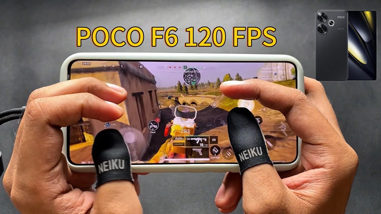 TEST DELTA FORCE MOBILE | POCO F6 (120FPS) GAMEPLAY