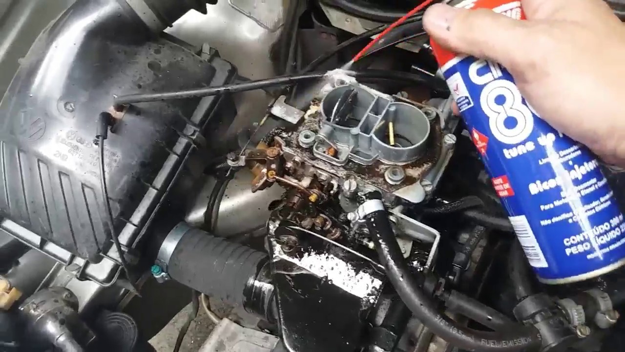 Limpeza do Carburador Weber 460 com CAR80 - Parte2