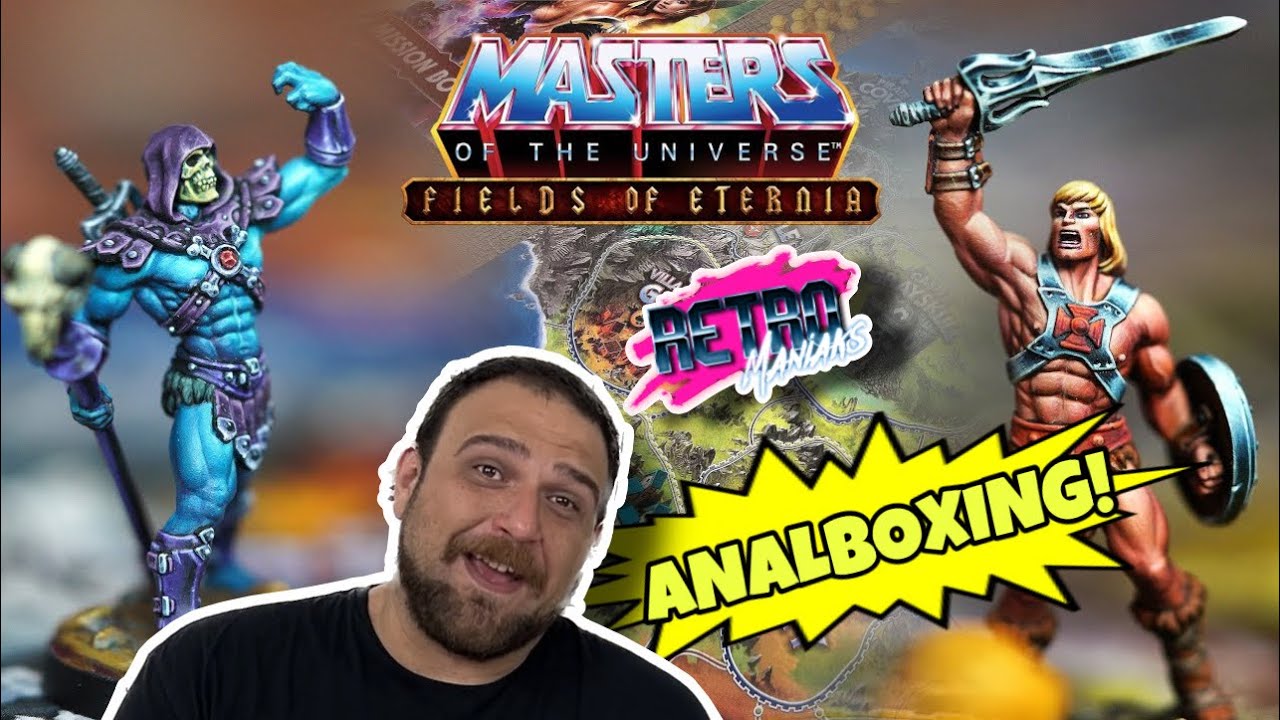 Il gioco da tavolo di He Man -Masters of the universe Fields of Eternia - UNBOXING #29 -RETROMANIAKS