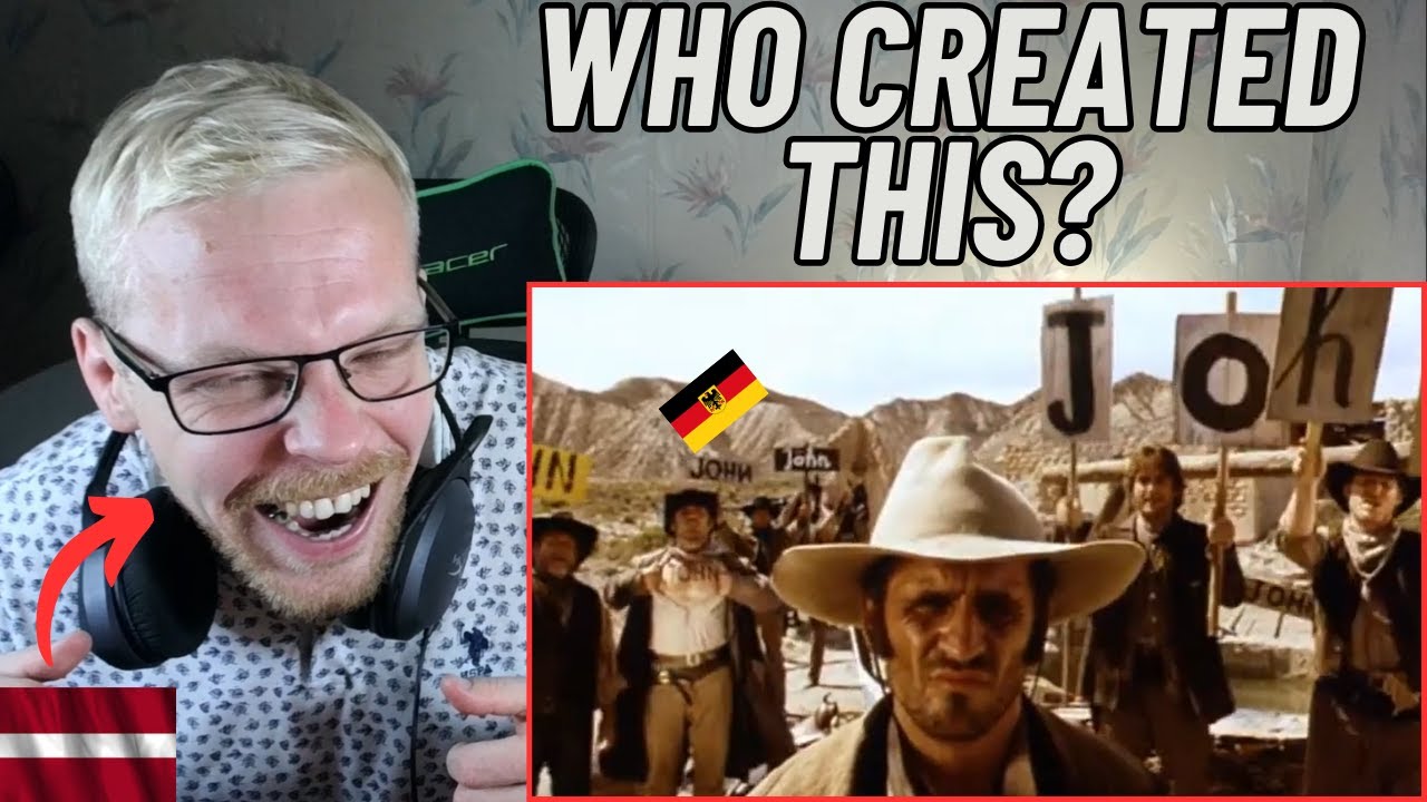 Latvian Reacts: Funny German Western Parody