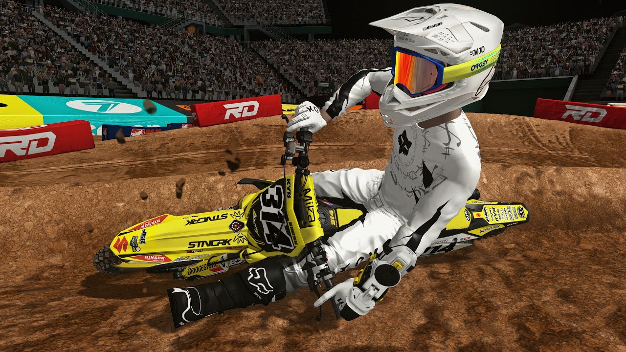 Mx Bikes - Full ranked SX race