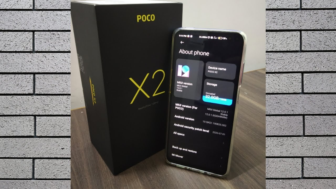 Miui 12  official update🔥🔥poco x2