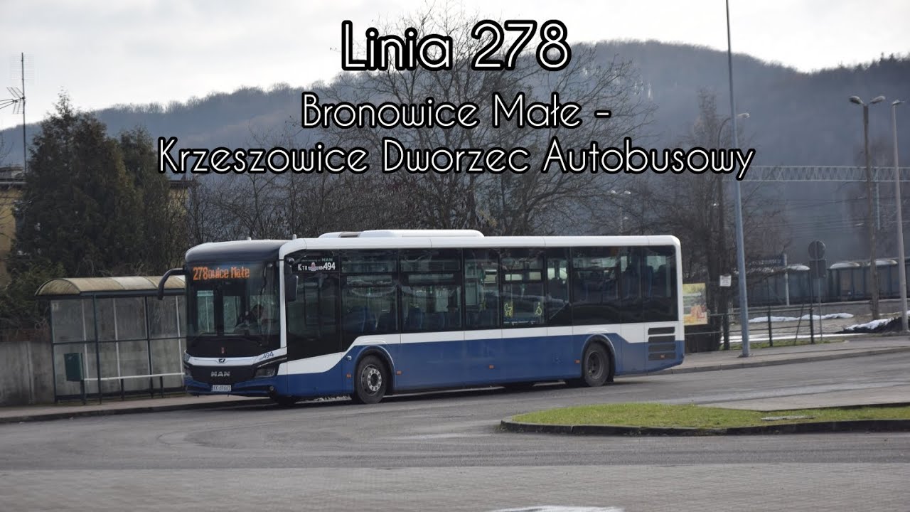 MAN LEÜ360 Lion's Intercity LE 13 KM494 - KrakTransRem (MPK Kraków) Linia 278
