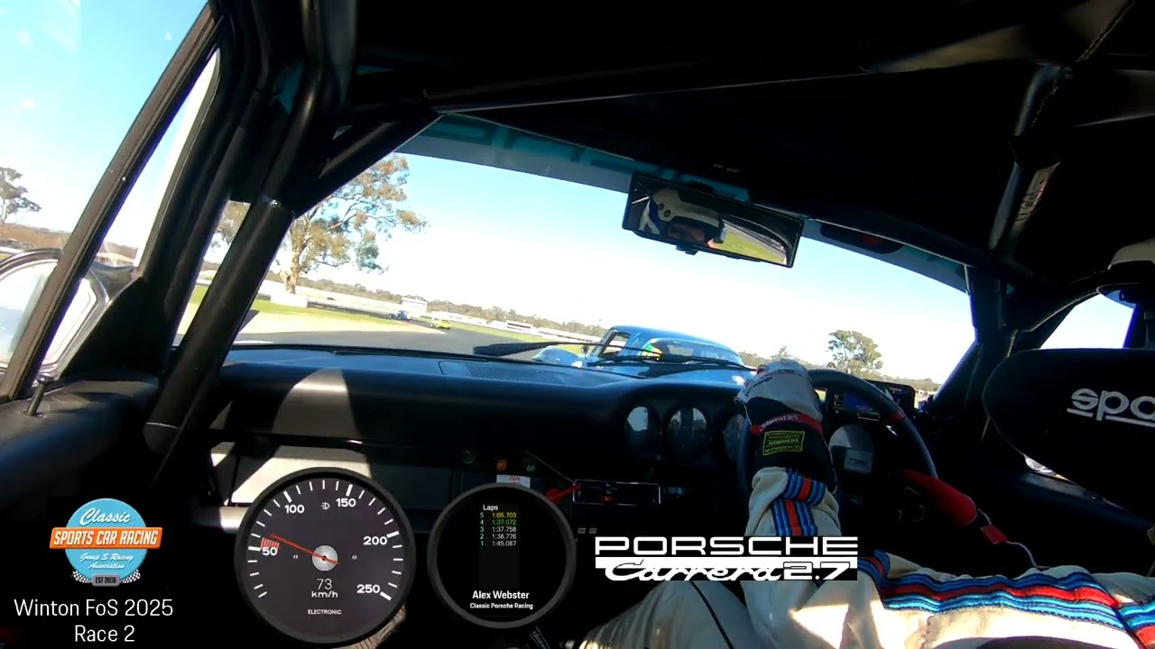 Alex Webster Race 2 of Winton Festival of Speed Group S