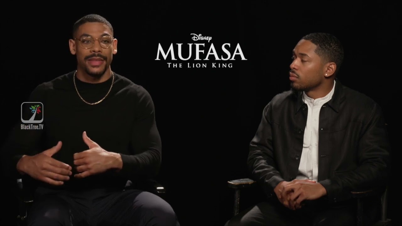 Mufasa: The Lion King Stars Talk Friendship & Fate | Aaron Pierre & Kelvin Harrison Jr.