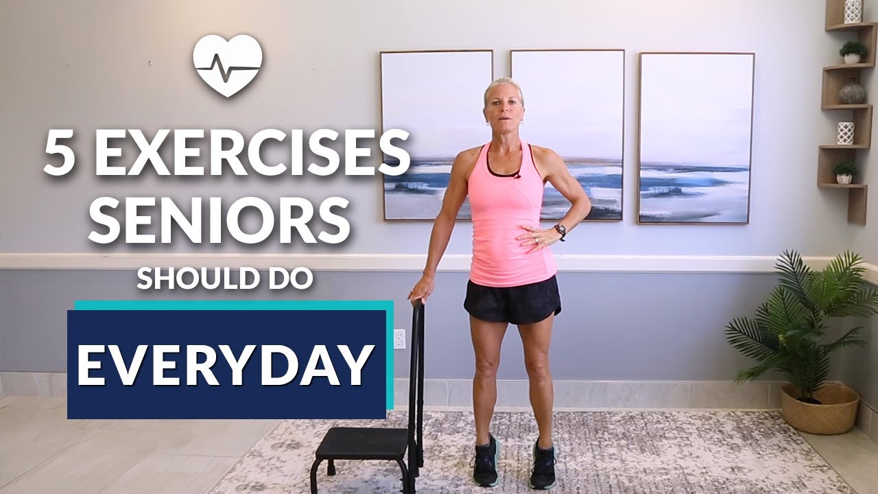 5 Exercises Seniors Should be Doing Everyday | 8-Minute Workout