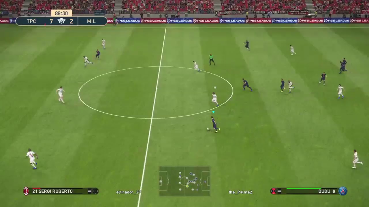 Jugando unos partidos a myclub