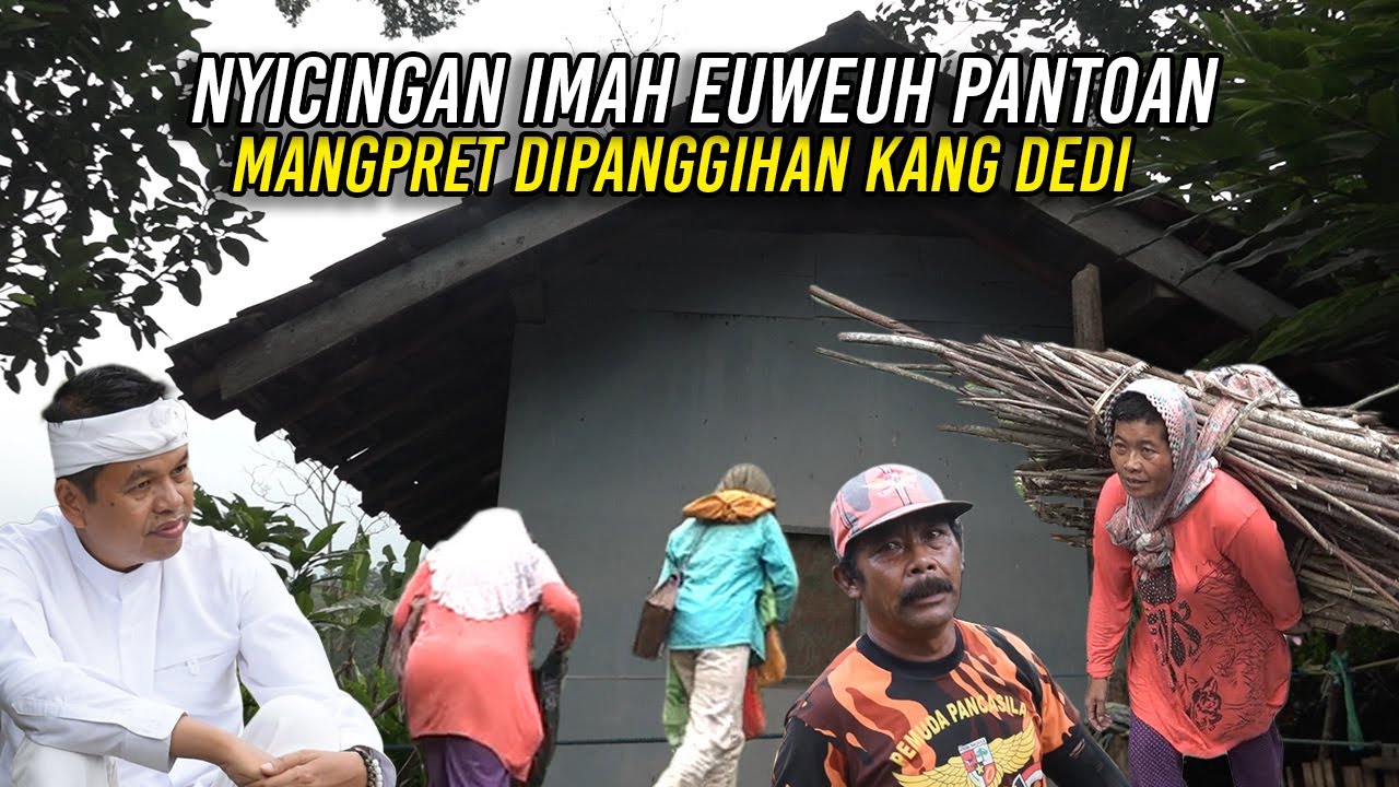 IBU DAN AN4K TINGGAL DI GUBUK TANPA PINTU-KABUR SAAT BERTEMU KANG DEDI