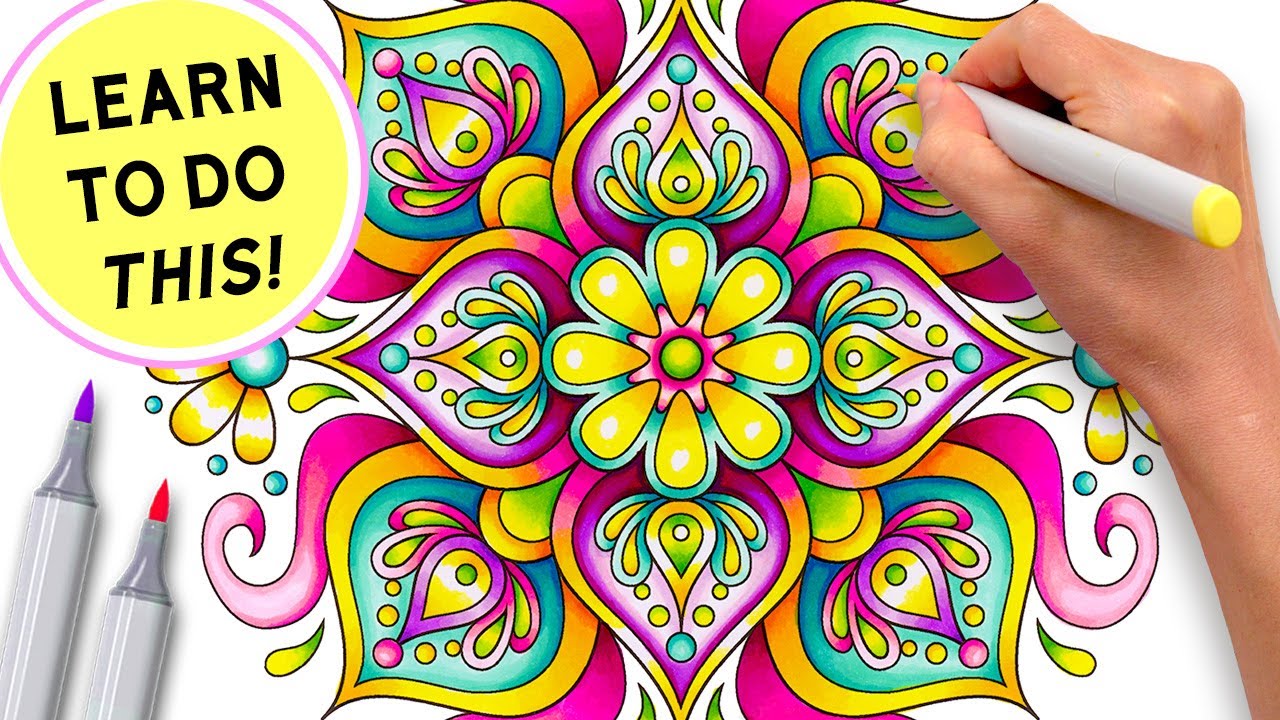 How to Use Alcohol Markers for Beginners: Easy Alcohol Marker Techniques