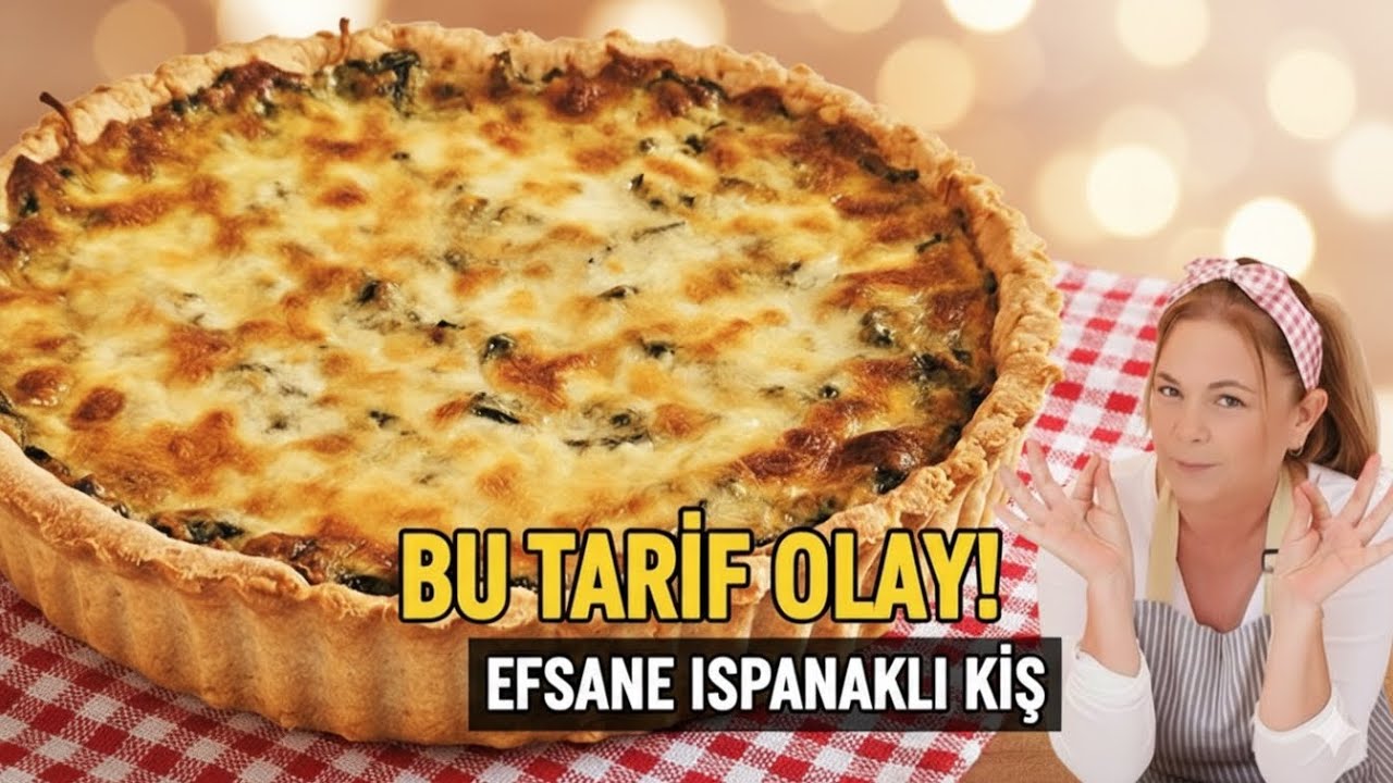 Daha Önce Yediğiniz Tüm Kişleri Unutun! 🥧 En İyi Ispanaklı Kiş Tarifi