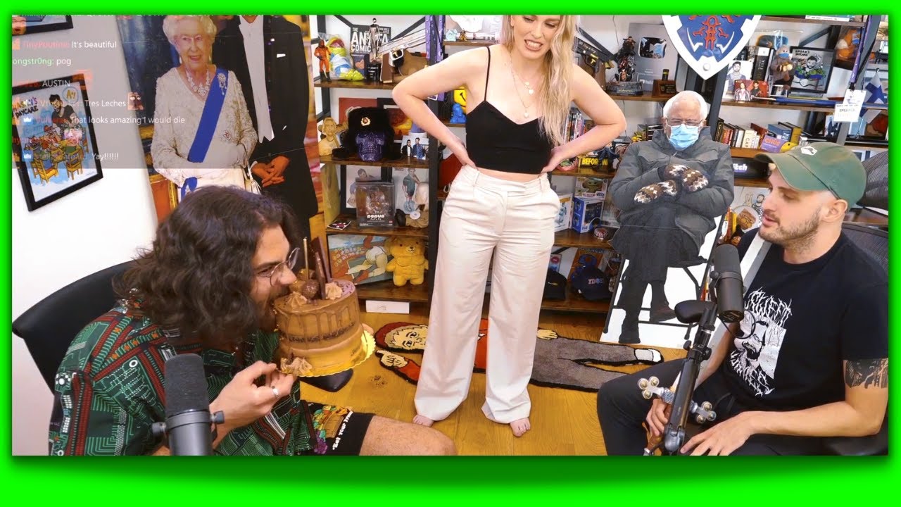 QTCinderella & Slime Visit HasanAbi!