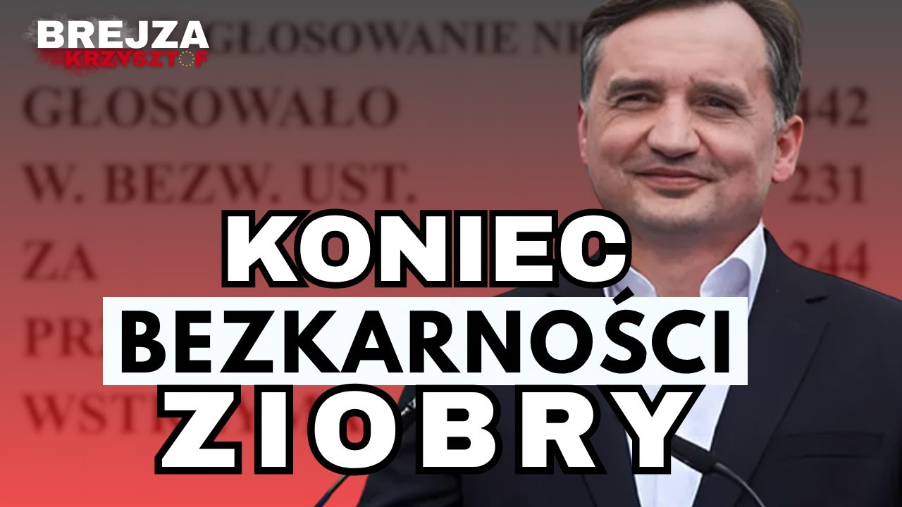 KONIEC bezkarności Zbigniewa Ziobry | Brejza