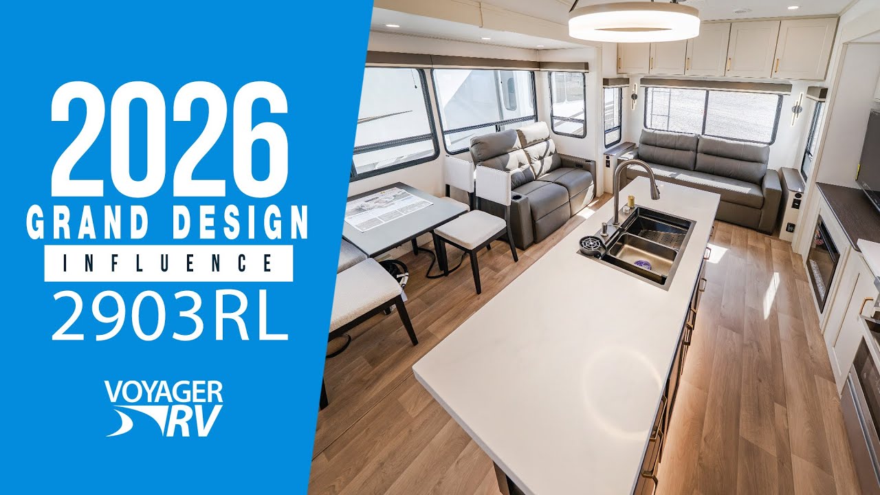 Grand Design Influence 2903RL 2026 года | Центр автодомов Voyager