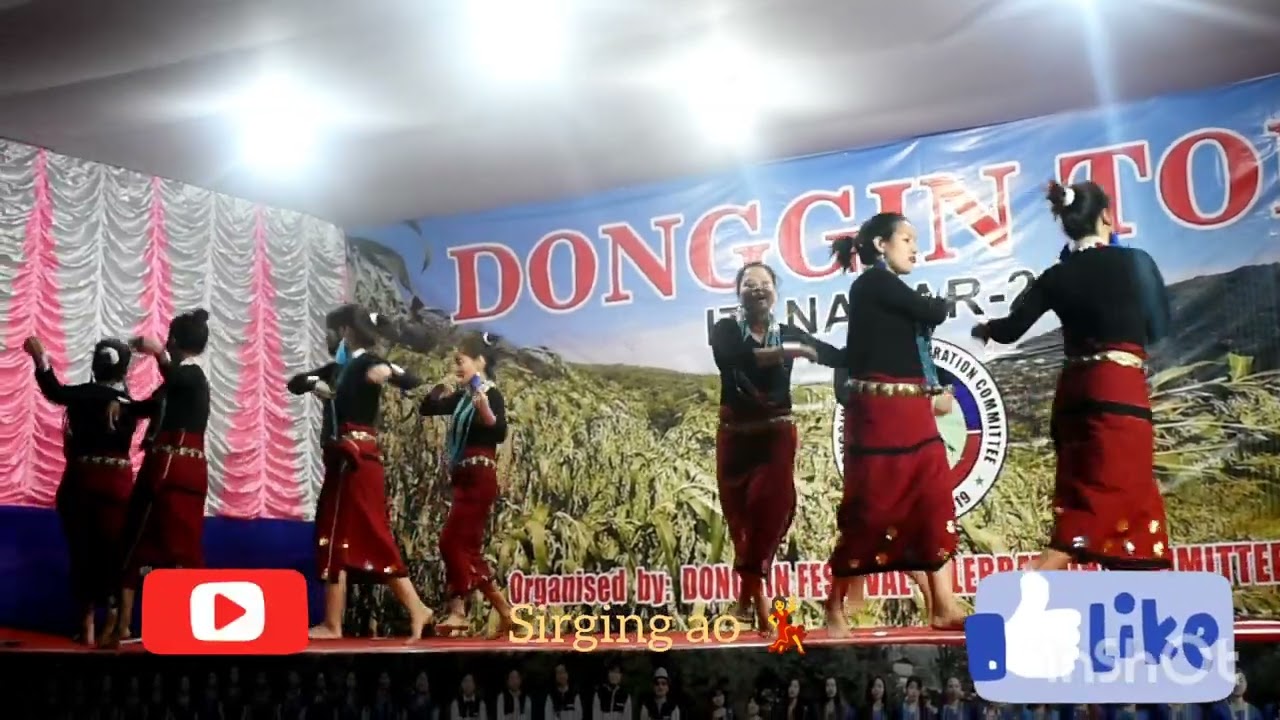 SIRGING AO DONGGIN TODI💃#itanagar #arunachalpradesh #adi##bori#tribal#trend #youtube#northeast