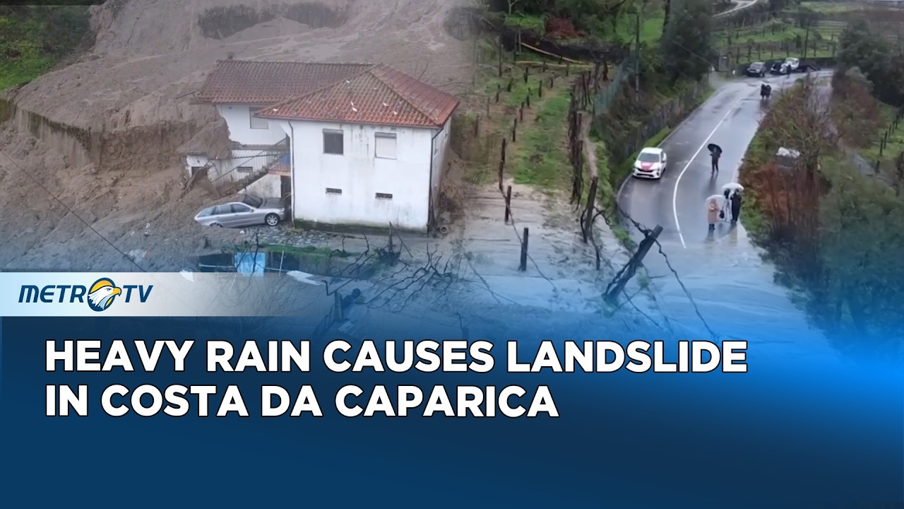 Costa Da Caparica Experiences Landslide Disaster