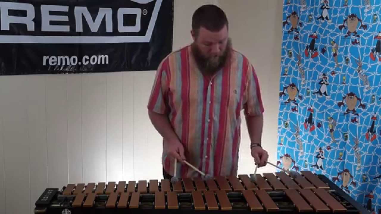 Etude # 5 from David Friedman's Vibraphone Technique book