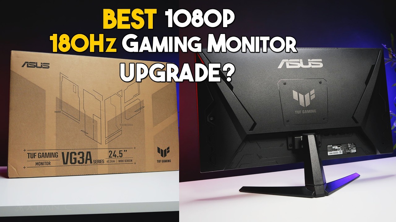Asus TUF VG259Q3A 25inch 1080p 180Hz IPS Gaming Monitor Review [Ph]
