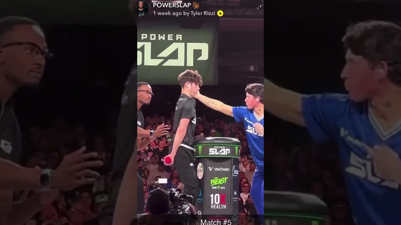 My reaction to first time watching powerslap 