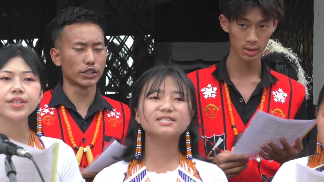 Inauguration (MEISHA )PaangMorung Bhumnyu village Special Phom Song by( Dungkhao Youth)