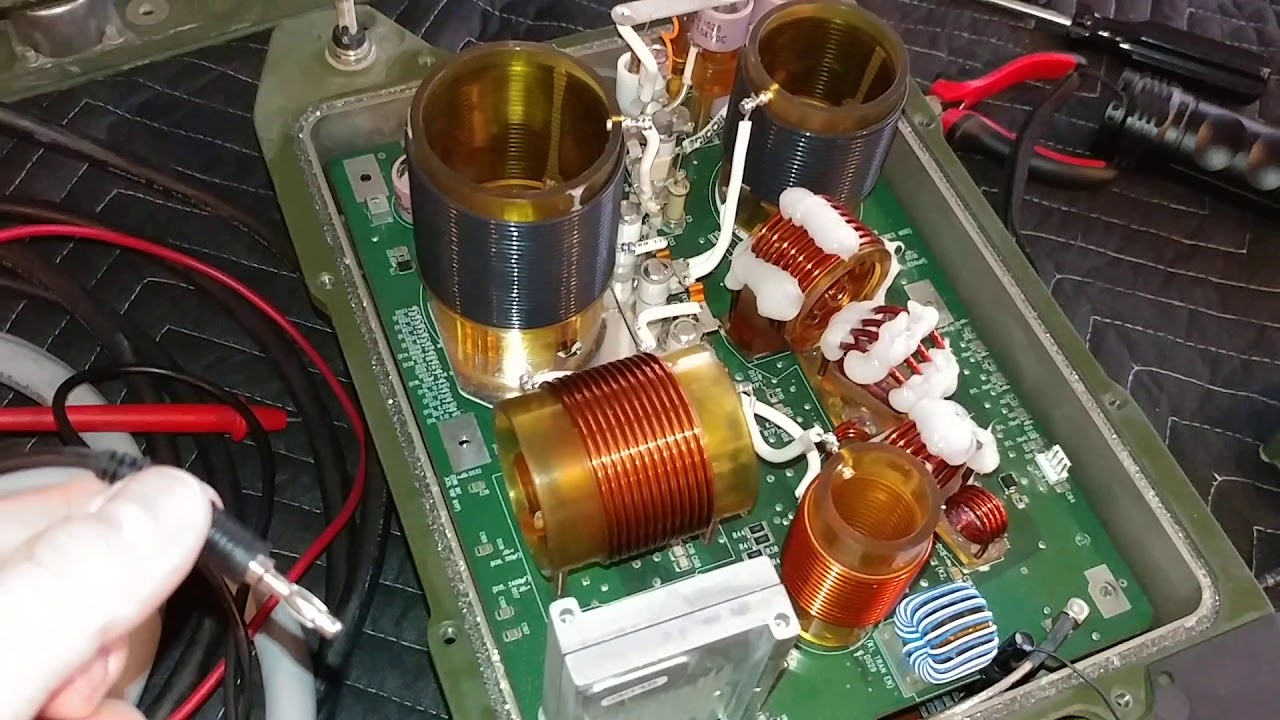 Harris RF-5800H-MP/RF-5833H 150W Amp/RF-5382H Coupler Testing Part 5