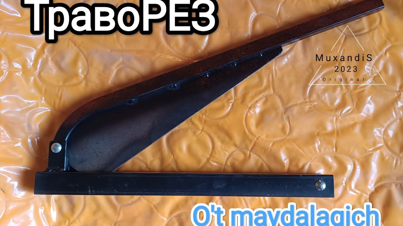 Ручной Траворез  / O't maydalagich qo'lbola /TOP BEST SIMPLE IDEA FOR CONSTRUCTION WORKERS!!