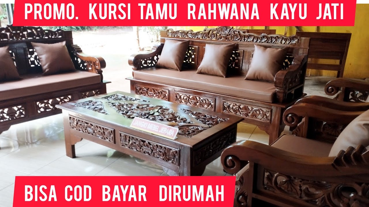 Promo Kursi tamu Rahwana kayu jati