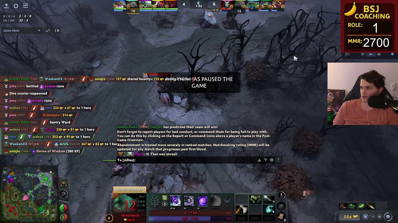 2700 MMR Carry Coaching