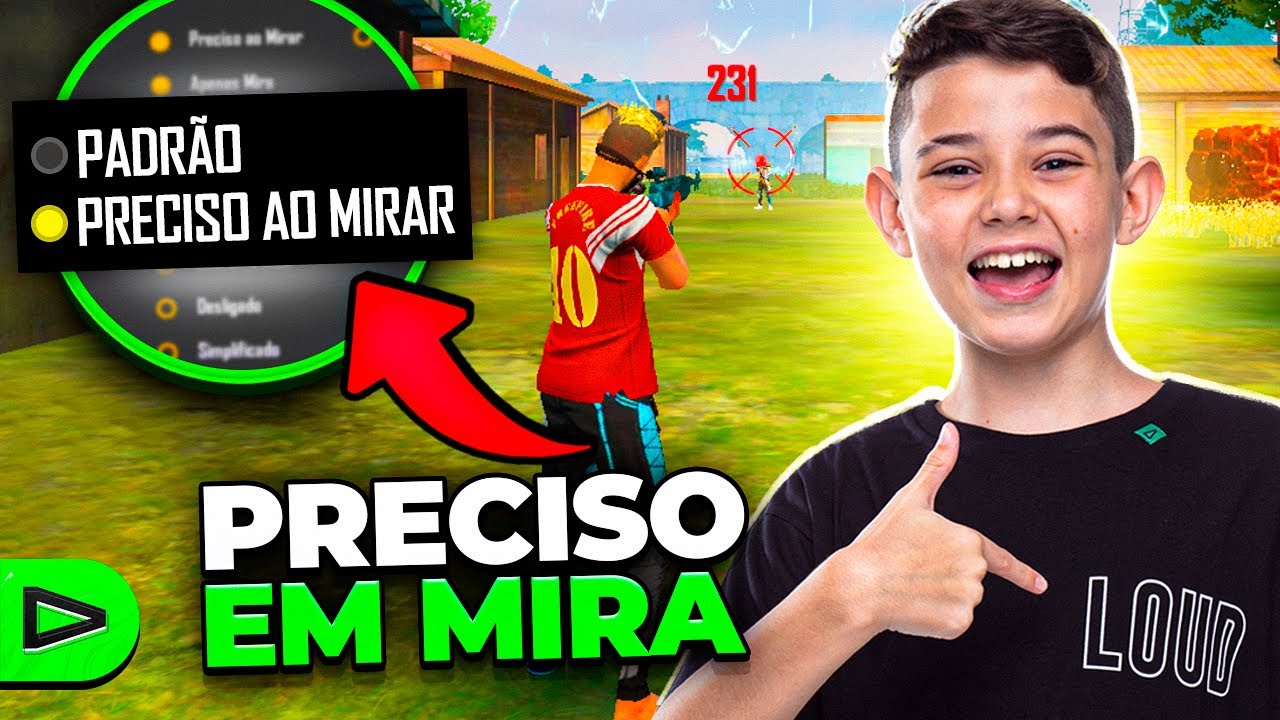 DEU RUIM?! FIZEMOS UM SQUAD SÓ DE PRECISO EM MIRA NA LOUD FREE FIRE!!