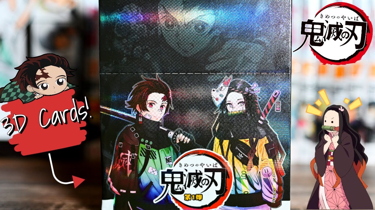Demon Slayer (Kimetsu no Yaiba) Collectible Cards Unboxing!