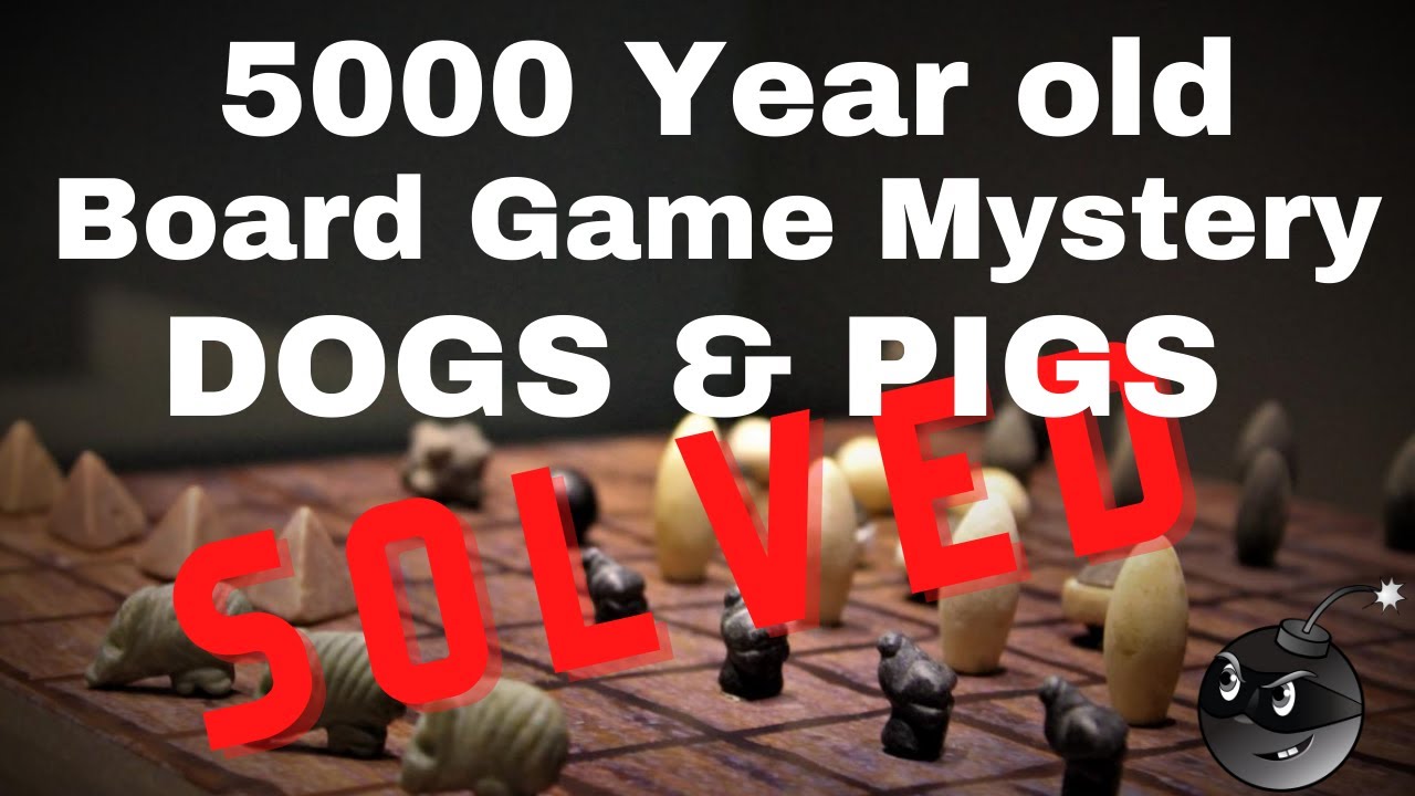5000 Year Old Ancient Turkish Board Game Mystery - Dogs  & Pigs - Solved!