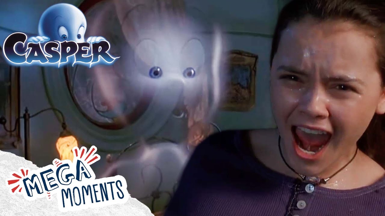 Casper Meets Kat😱 | Casper | Halloween Special🎃 | Movie Moments | Mega Moments